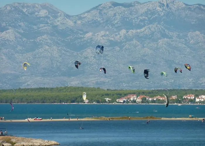 Apartman In With Sea View, Terrace, Air Conditioning, Wi-fi Nin